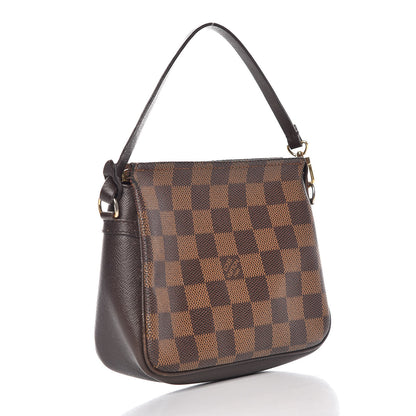 Louis Vuitton Damier Ebene Trousse Make Up Bag Pochette 3 of 14