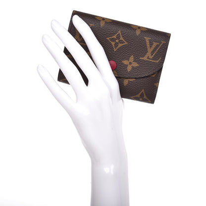 Louis Vuitton Monogram Rosalie Coin Purse Fuchsia 2 of 9