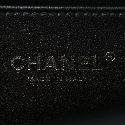Chanel Lambskin Quilted Medium Boy Flap Black 6 of 10