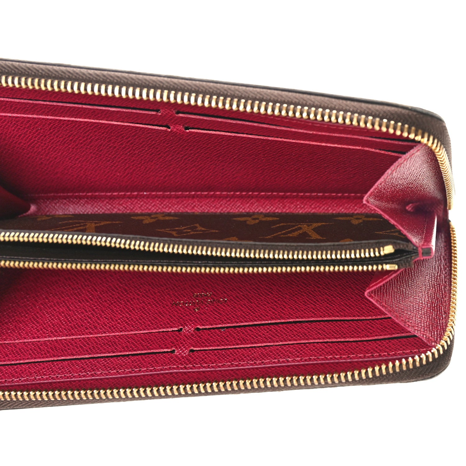 Louis Vuitton Monogram Clemence Wallet Fuchsia 5 of 9