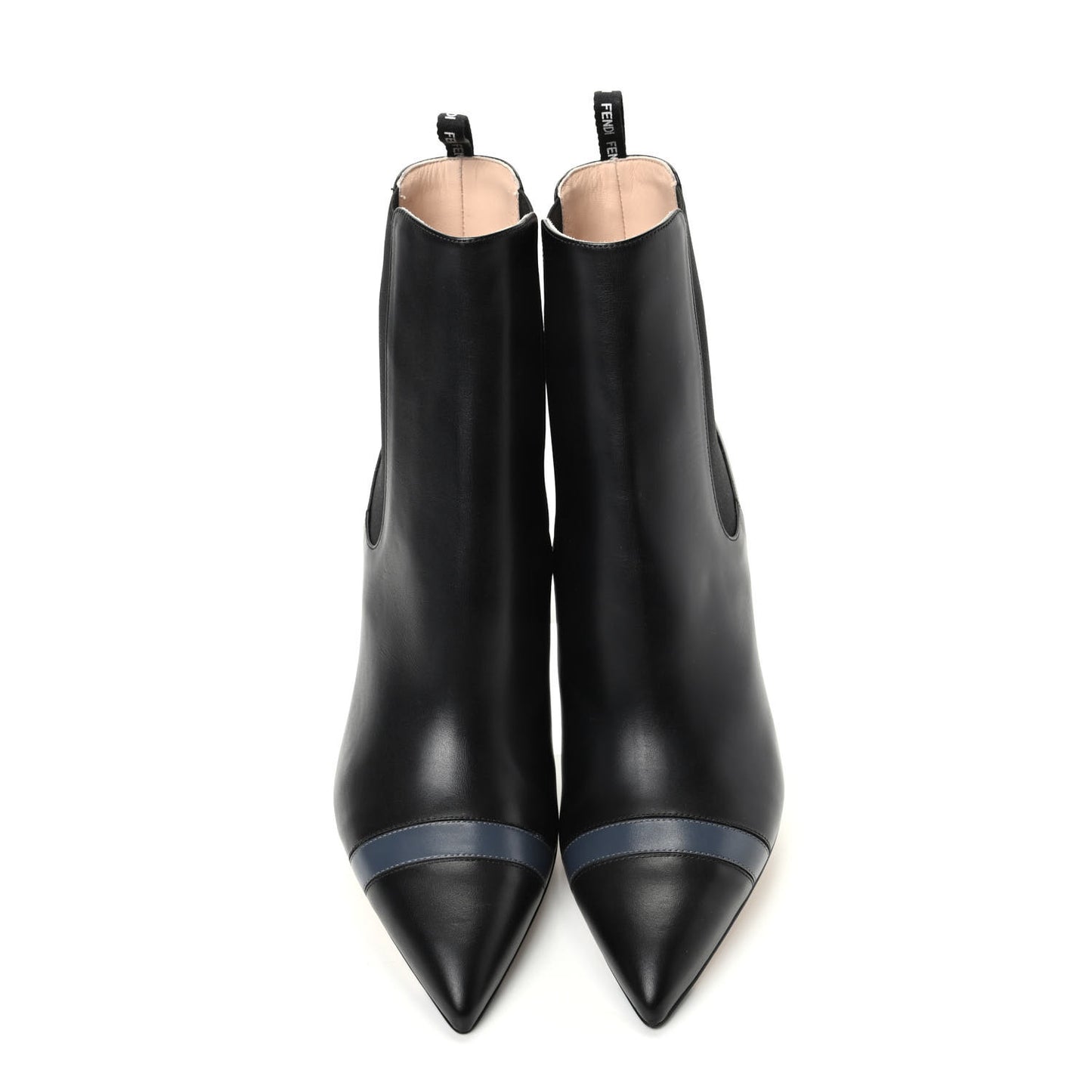 Vitello Colibri 85mm Ankle Booties 39.5 Black Antracite