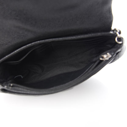 Chanel Caviar Half Moon Wallet On Chain WOC Black 4 of 10