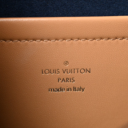Louis Vuitton Lambskin Embossed Monogram Pochette Coussin Camel 6 of 11