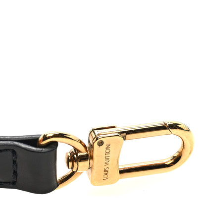 Louis Vuitton Calfskin 16mm Adjustable Shoulder Strap Black 3 of 3