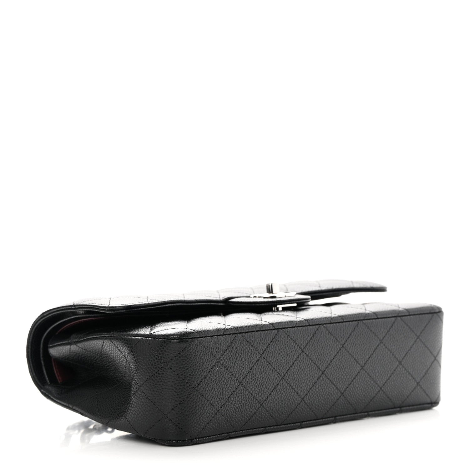 Chanel Caviar Quilted Medium Double Flap Black 4 of 12