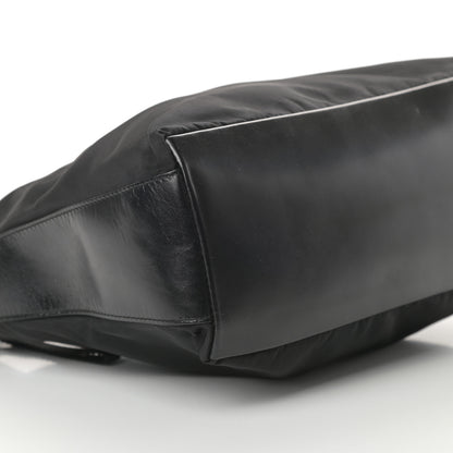 Prada Tessuto Nylon Shoulder Bag Black 9 of 12