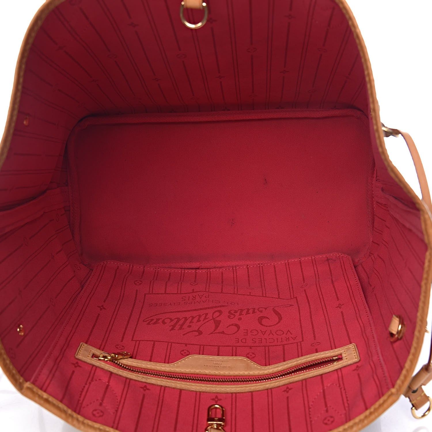 Louis Vuitton Monogram My LV Heritage Neverfull MM Fuchsia Blue de France 5 of 14