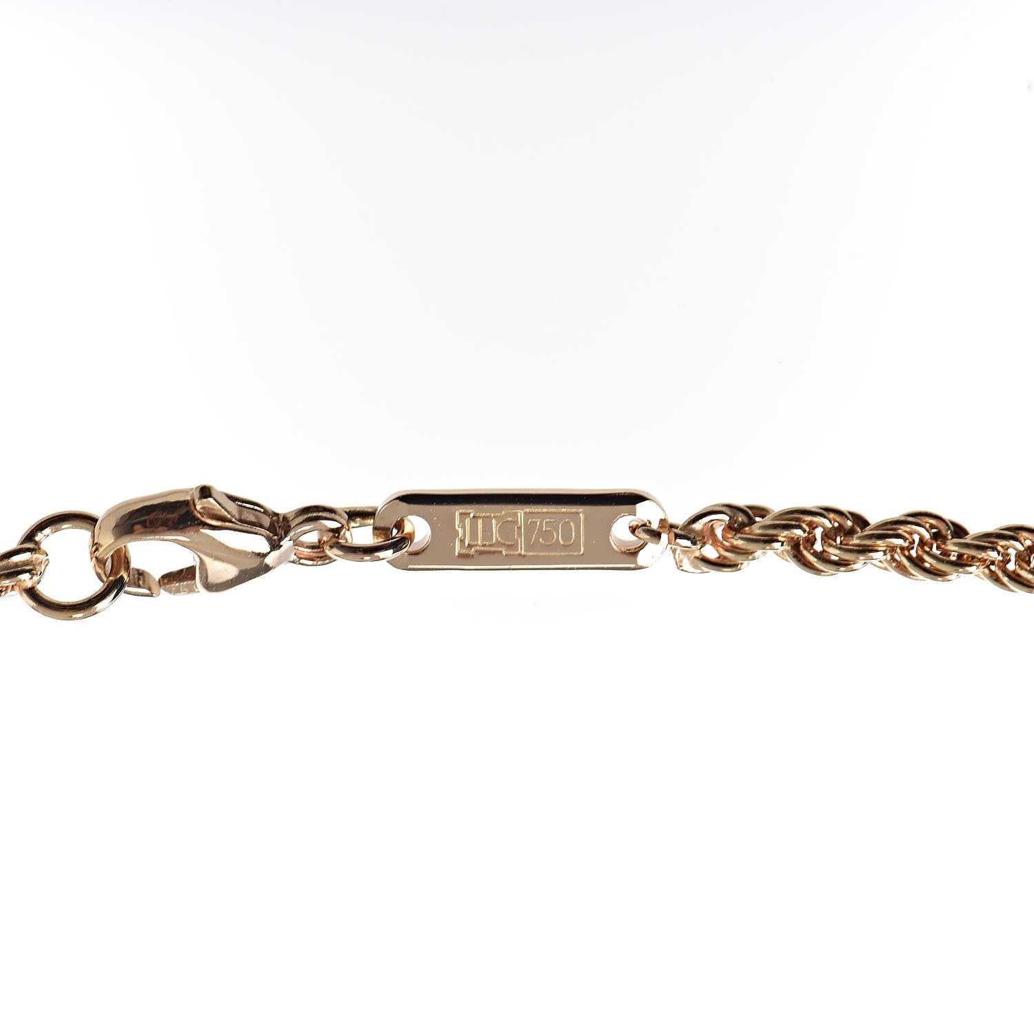 Chopard 18K Yellow Gold Happy Diamonds Icons Heart Pendant Necklace 7 of 8