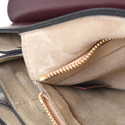 Chloe Calfskin Suede Medium Faye Shoulder Bag Intense Violine 7 of 12