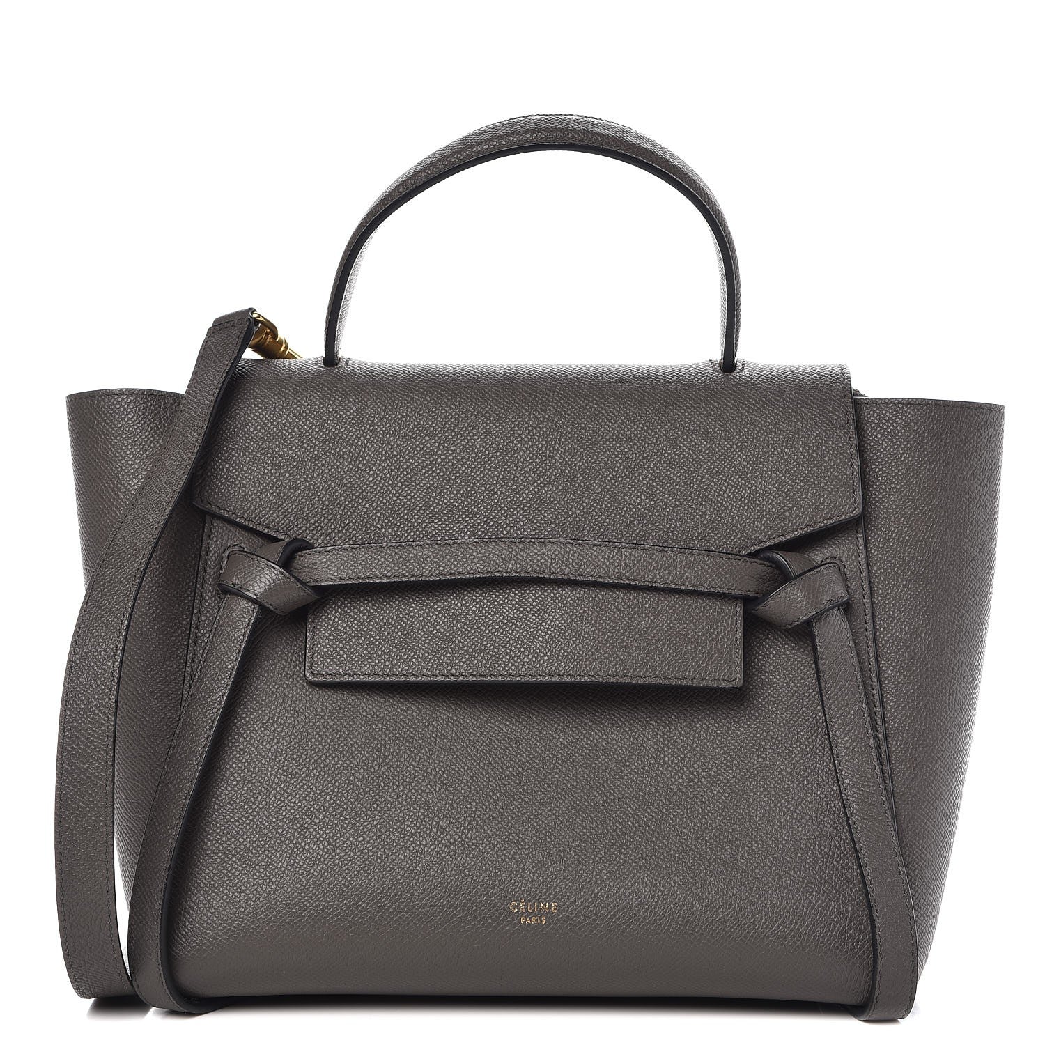 Celine Baby Grained Calfskin Micro Belt Bag Grey 1 of 7