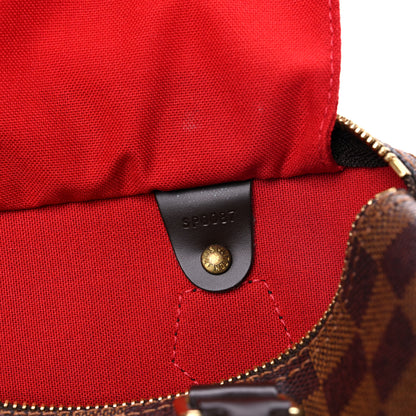 Louis Vuitton Damier Ebene Speedy 25 7 of 9