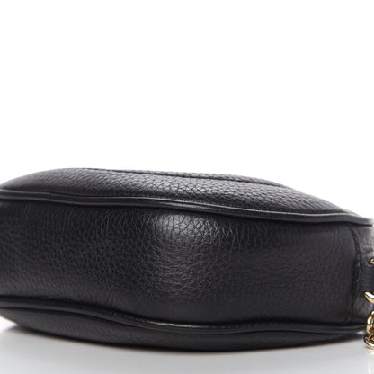 Gucci Pebbled Calfskin Mini Soho Chain Bag Black 7 of 10