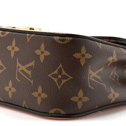 Louis Vuitton Patent Calfskin Monogram Cherrywood BB Rose Ballerine 9 of 11