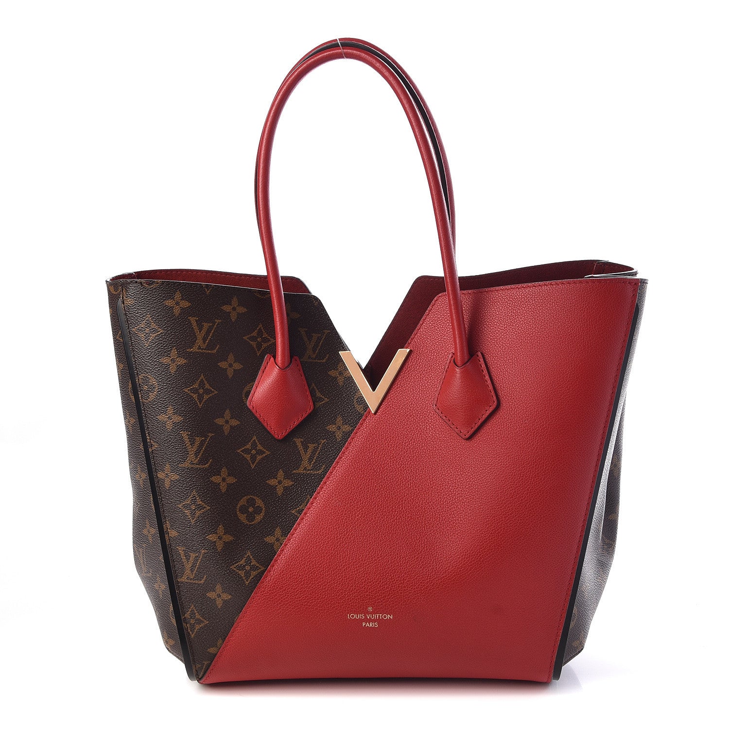 Louis Vuitton Calfskin Monogram Kimono Tote Cherry 1 of 14