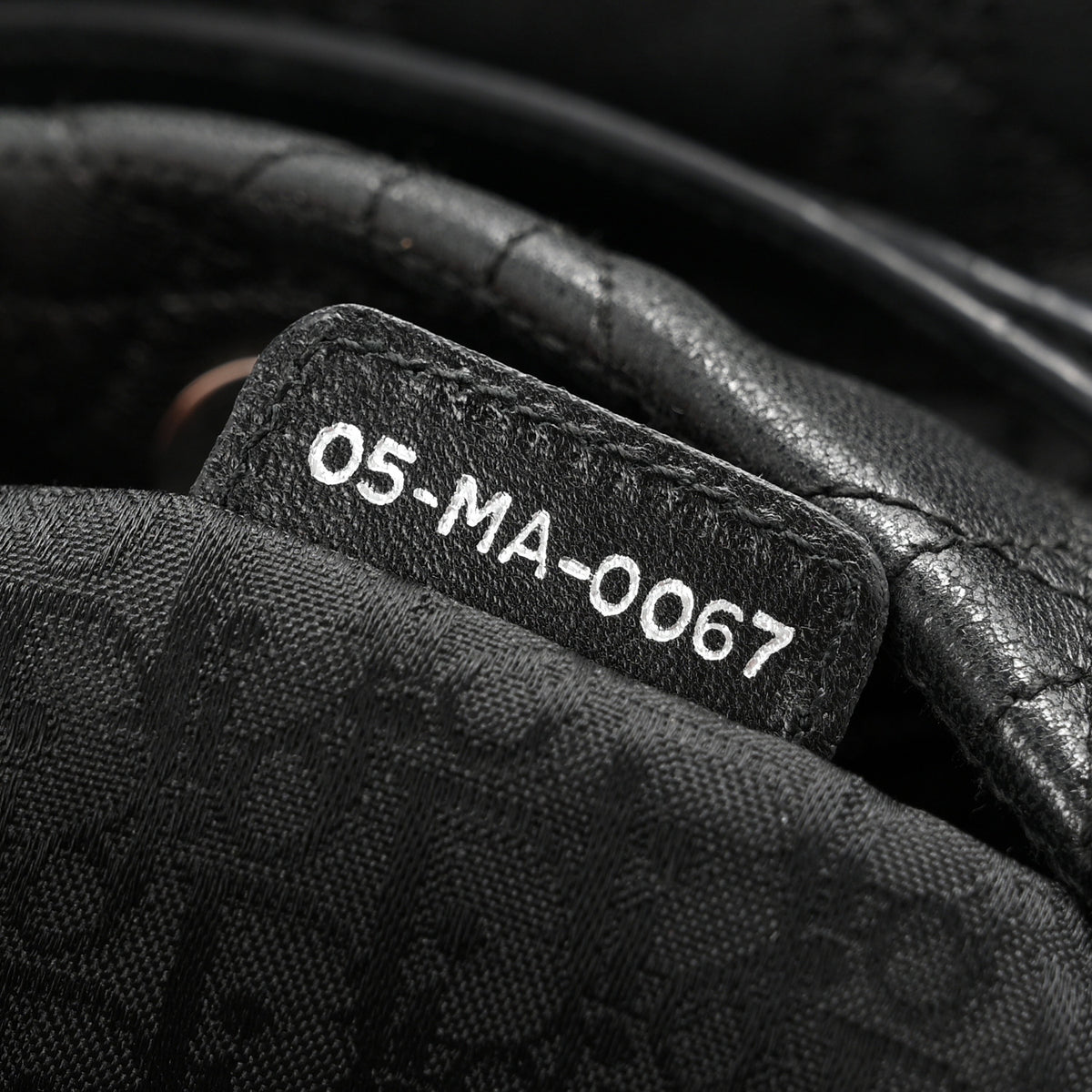 Lambskin Cannage Large Soft Lady Dior Shopping Tote Black