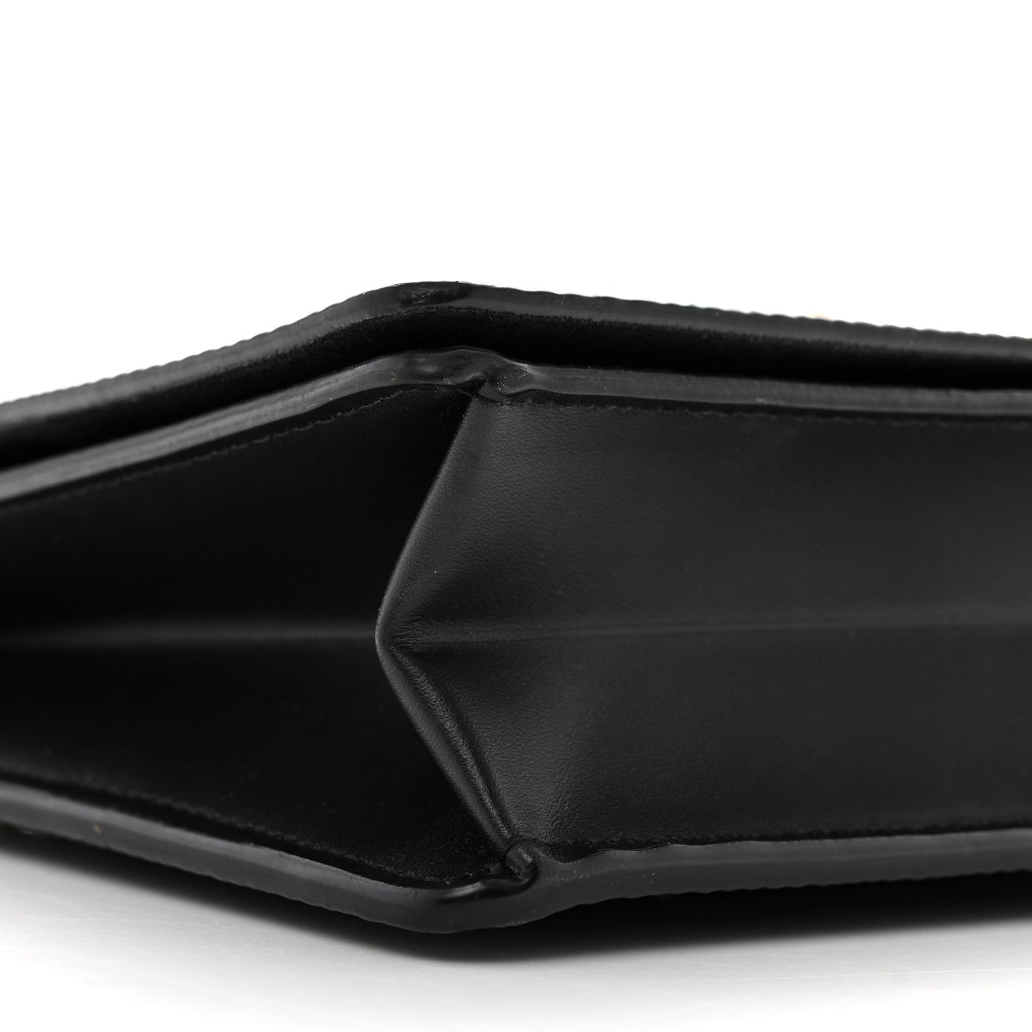 Epi Twist Belt Chain Wallet Black