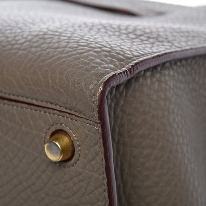 Celine Bullhide Calfskin Small Ring Bag Souris 11 of 15