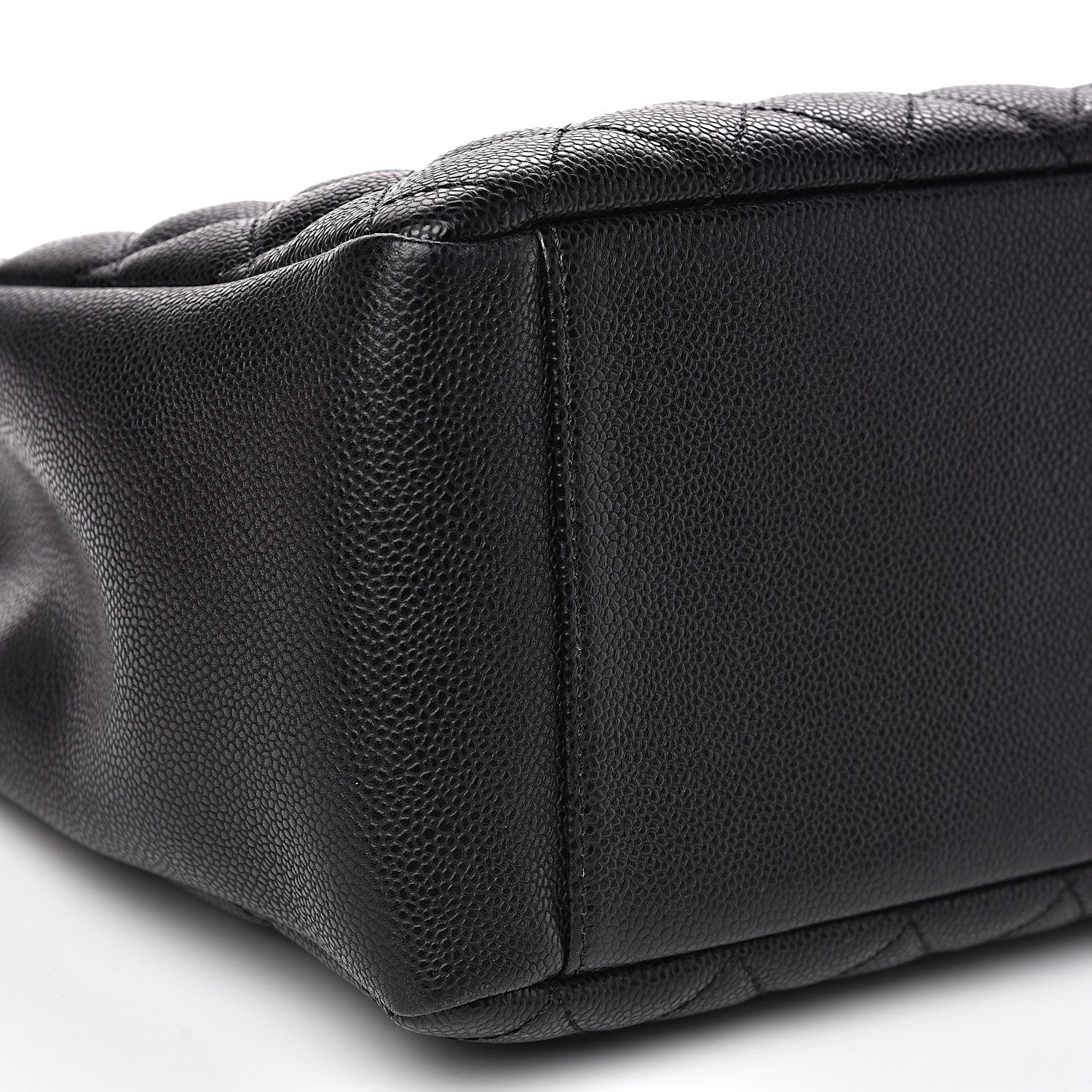 Chanel Caviar Quilted Grand Shopping Tote GST Black 7 of 10