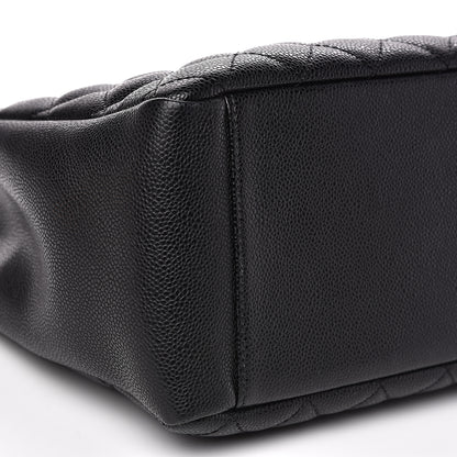 Chanel Caviar Quilted Grand Shopping Tote GST Black 7 of 10
