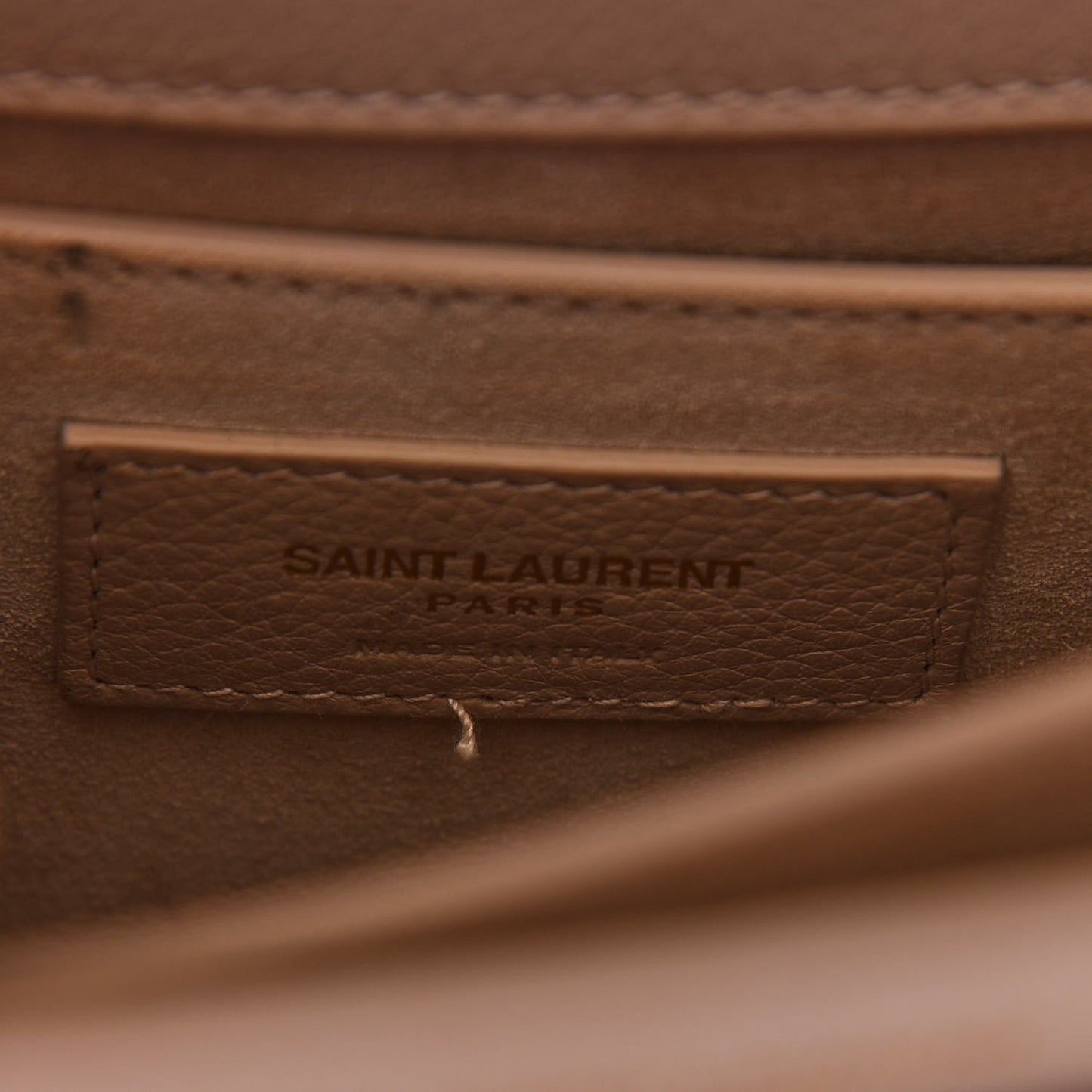 Calfskin Medium Monogram Sunset Dark Beige
