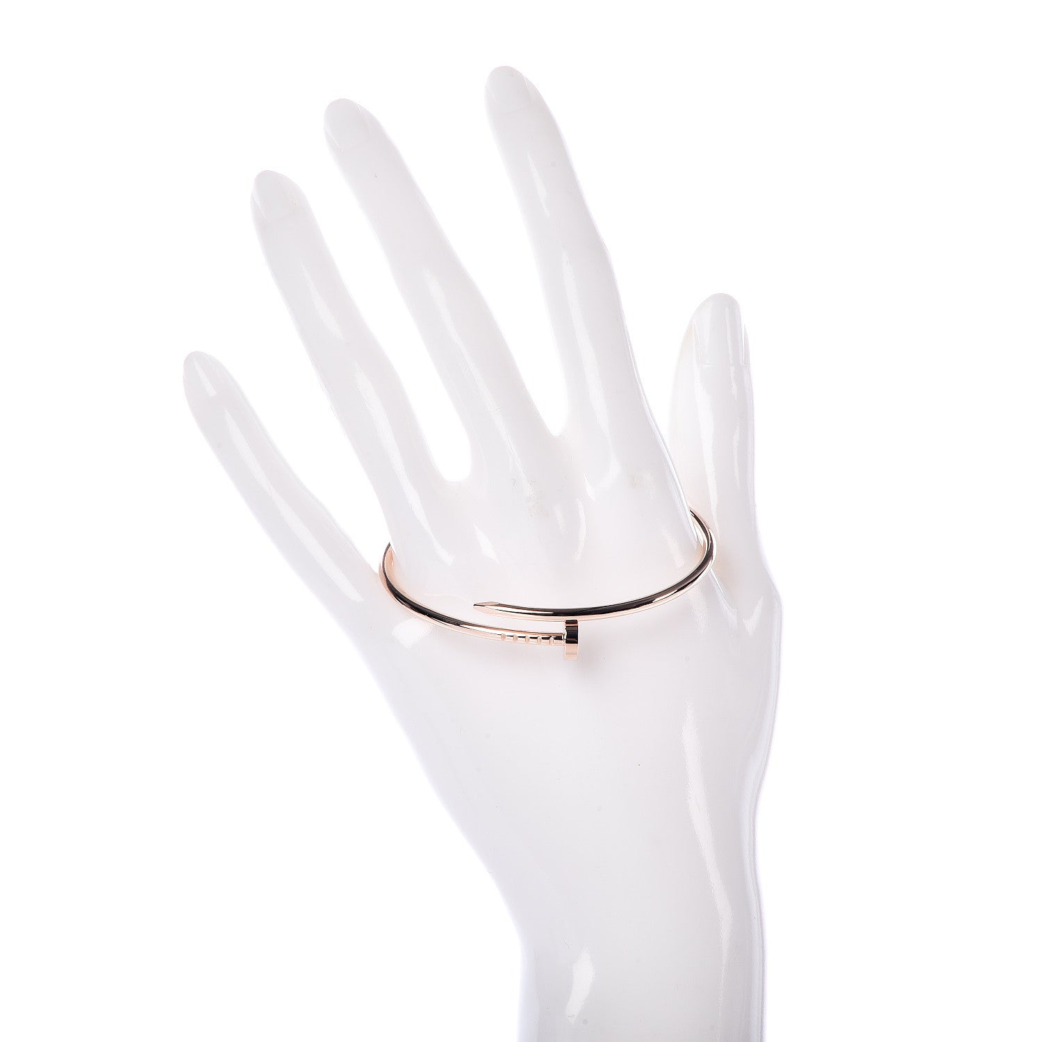 Cartier 18K Pink Gold Small Juste Un Clou Bracelet 16 2 of 4