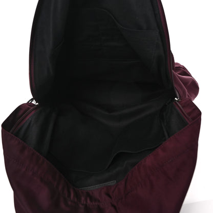 Balenciaga Nylon Canvas Explorer Backpack Bordeaux 5 of 9
