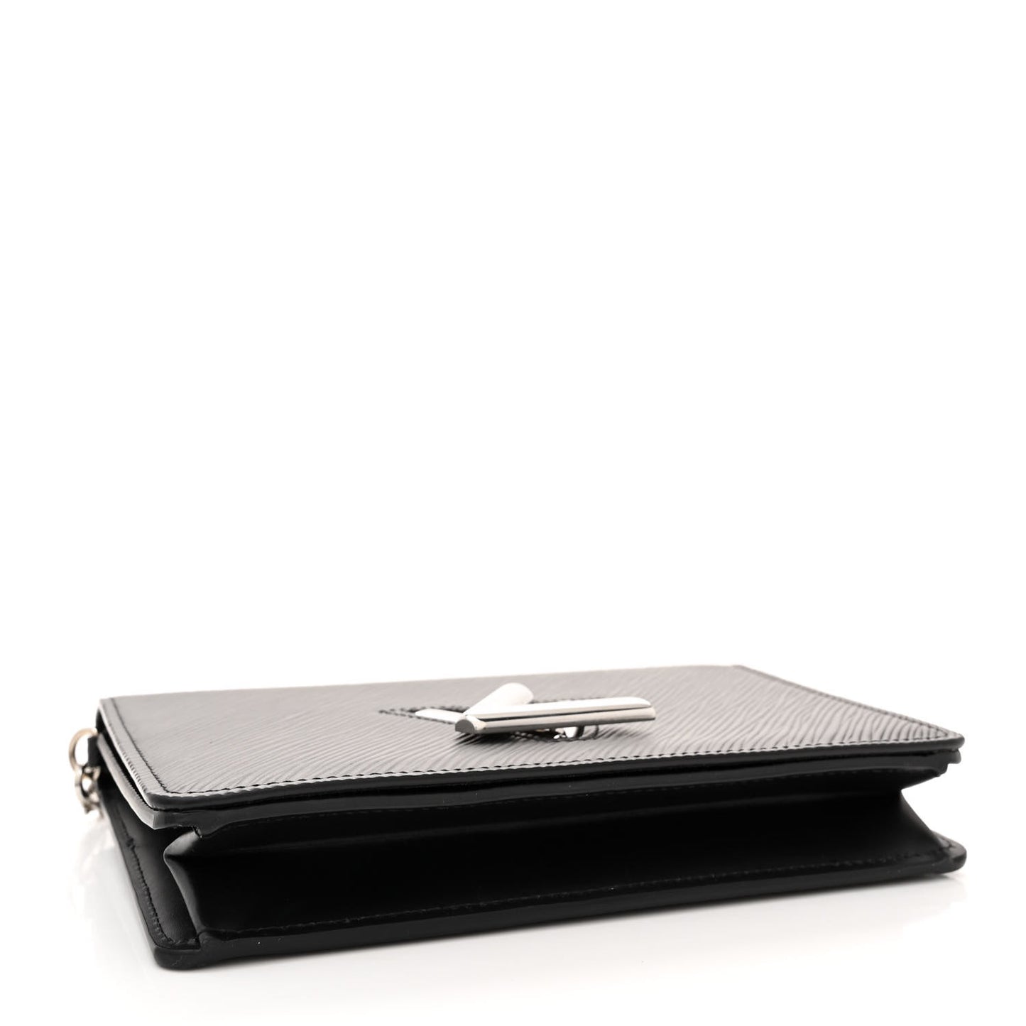 Epi Twist Belt Chain Wallet Black