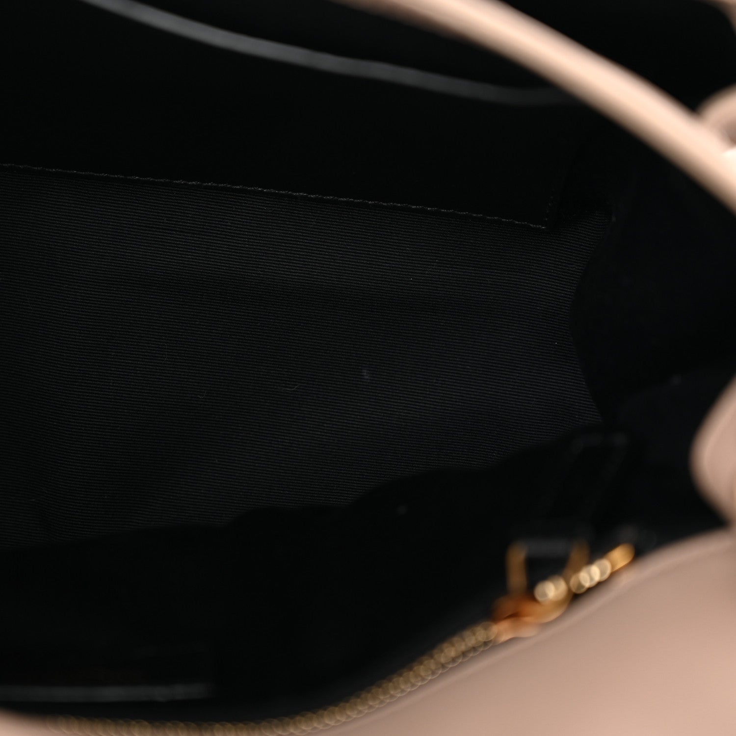 Saint Laurent Lambskin Matelasse Monogram Medium Niki Chain Satchel Dark Beige 11 of 11