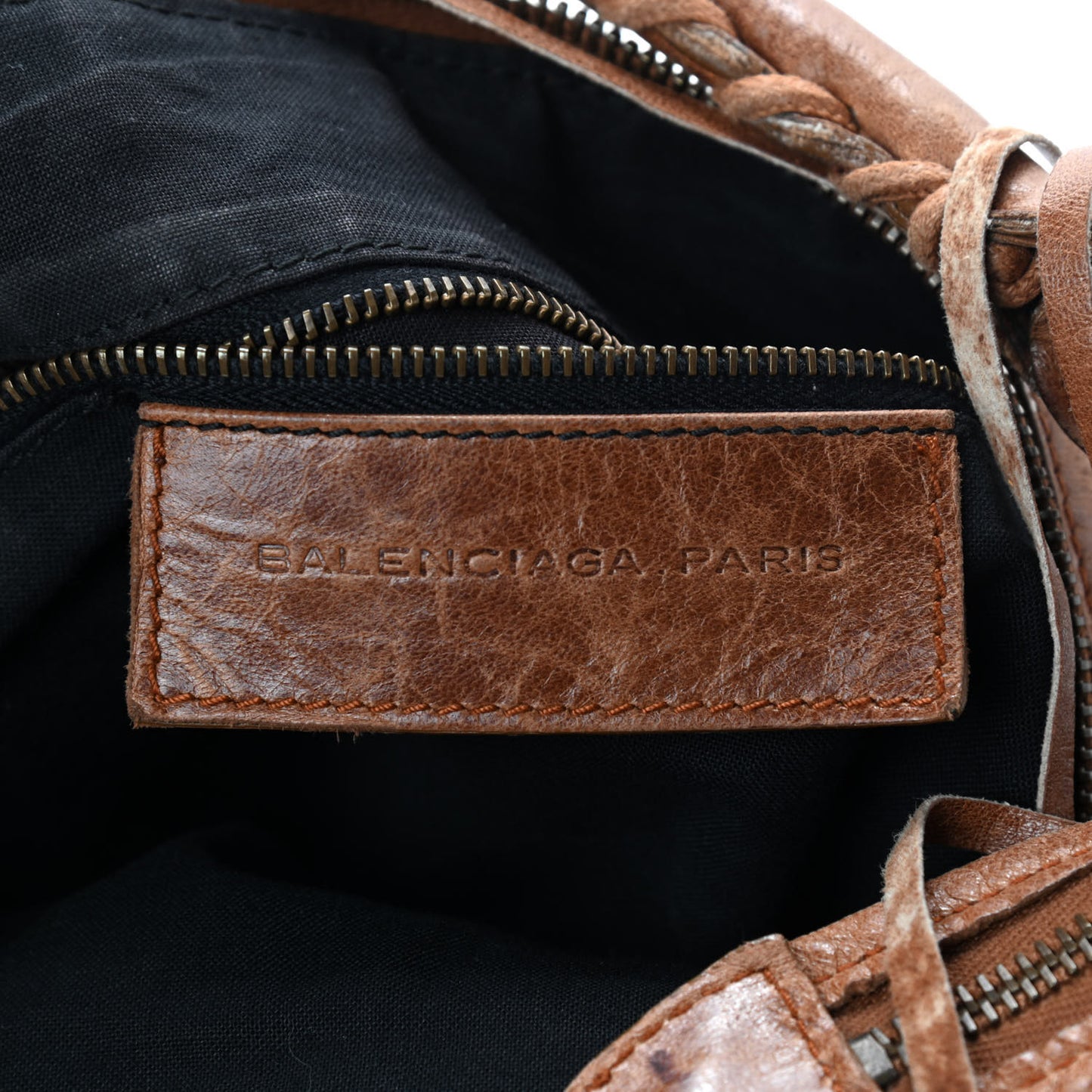Agneau Classic Hardware Day Hobo Caramel