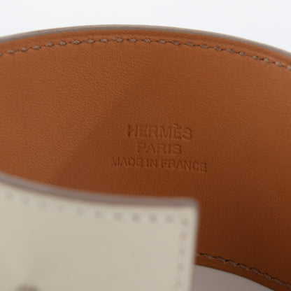 Hermes Swift Collier de Chien CDC Bracelet S Craie 4 of 7