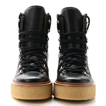 Hermes Calfskin Discovery Ankle Boot 36 Black 2 of 8