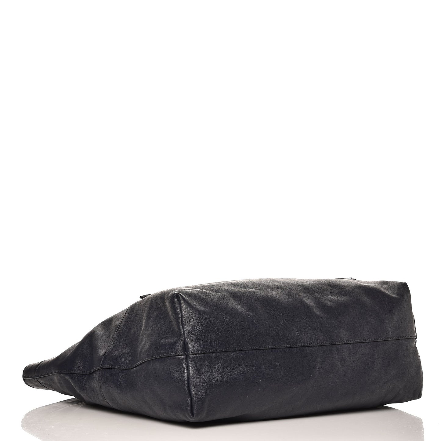 Vitello Soft Calf Shopping Tote Baltico