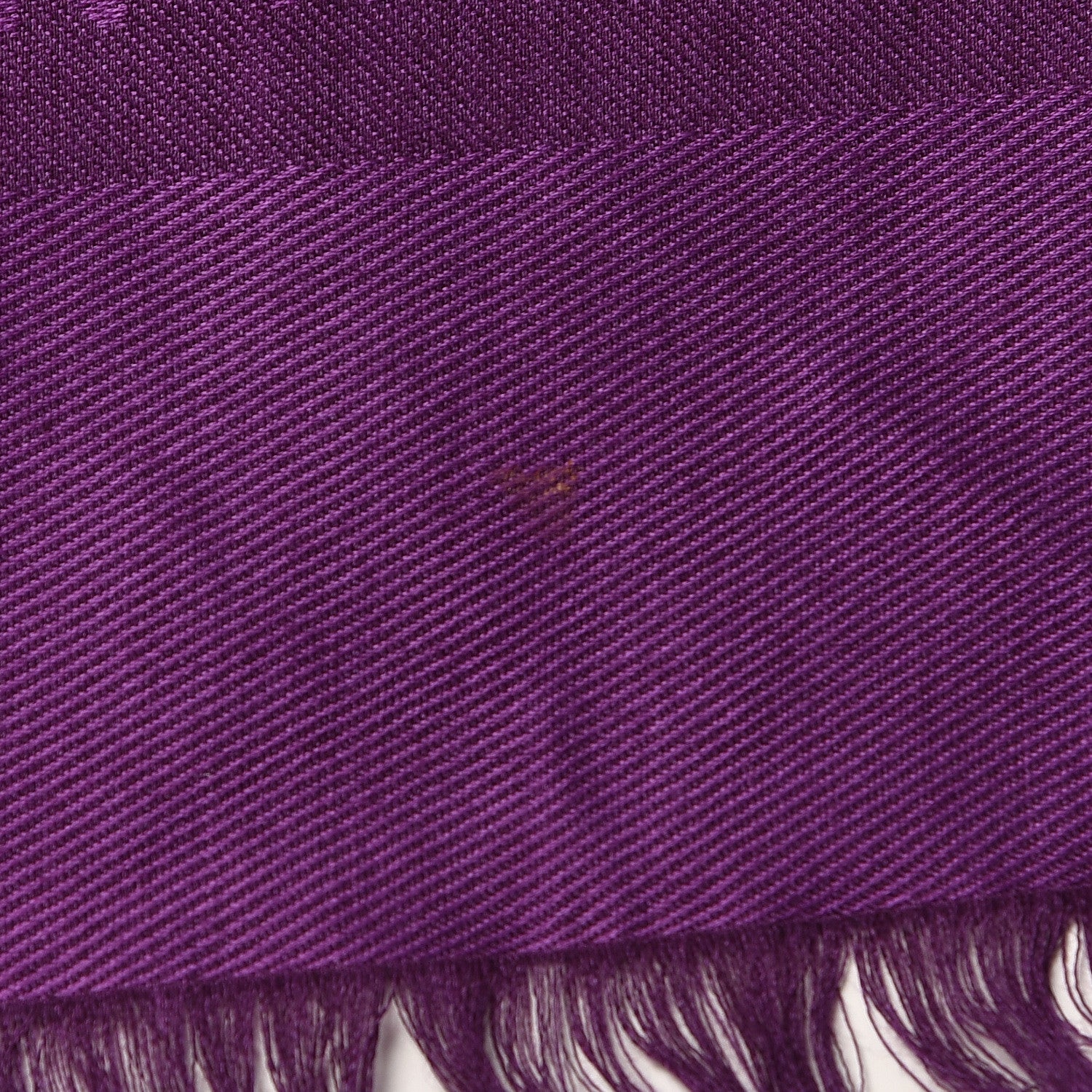 Louis Vuitton Wool Silk Monogram Shawl Cassis 4 of 5