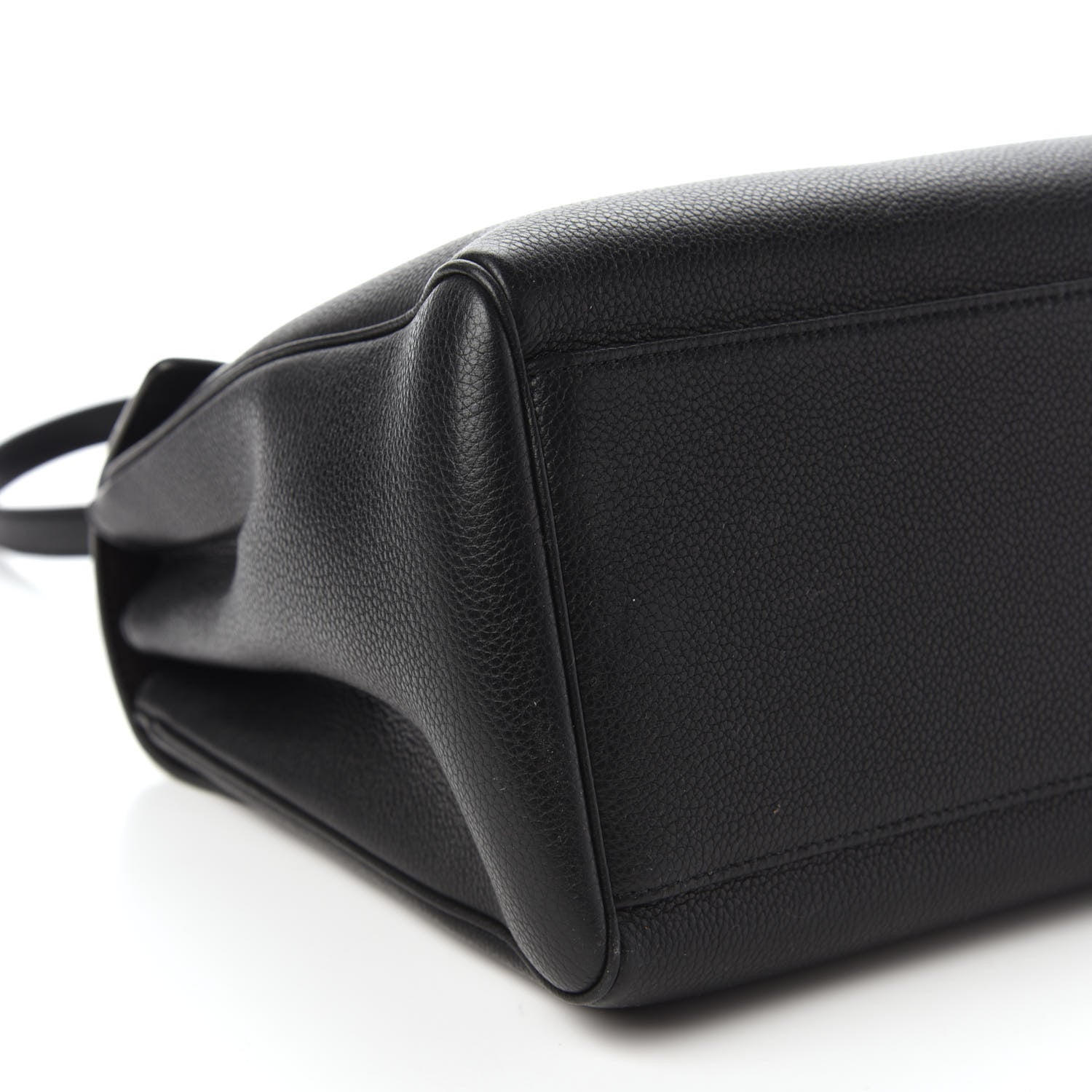 Celine Supple Grained Calfskin Medium Soft 16 Bag Black 6 of 9