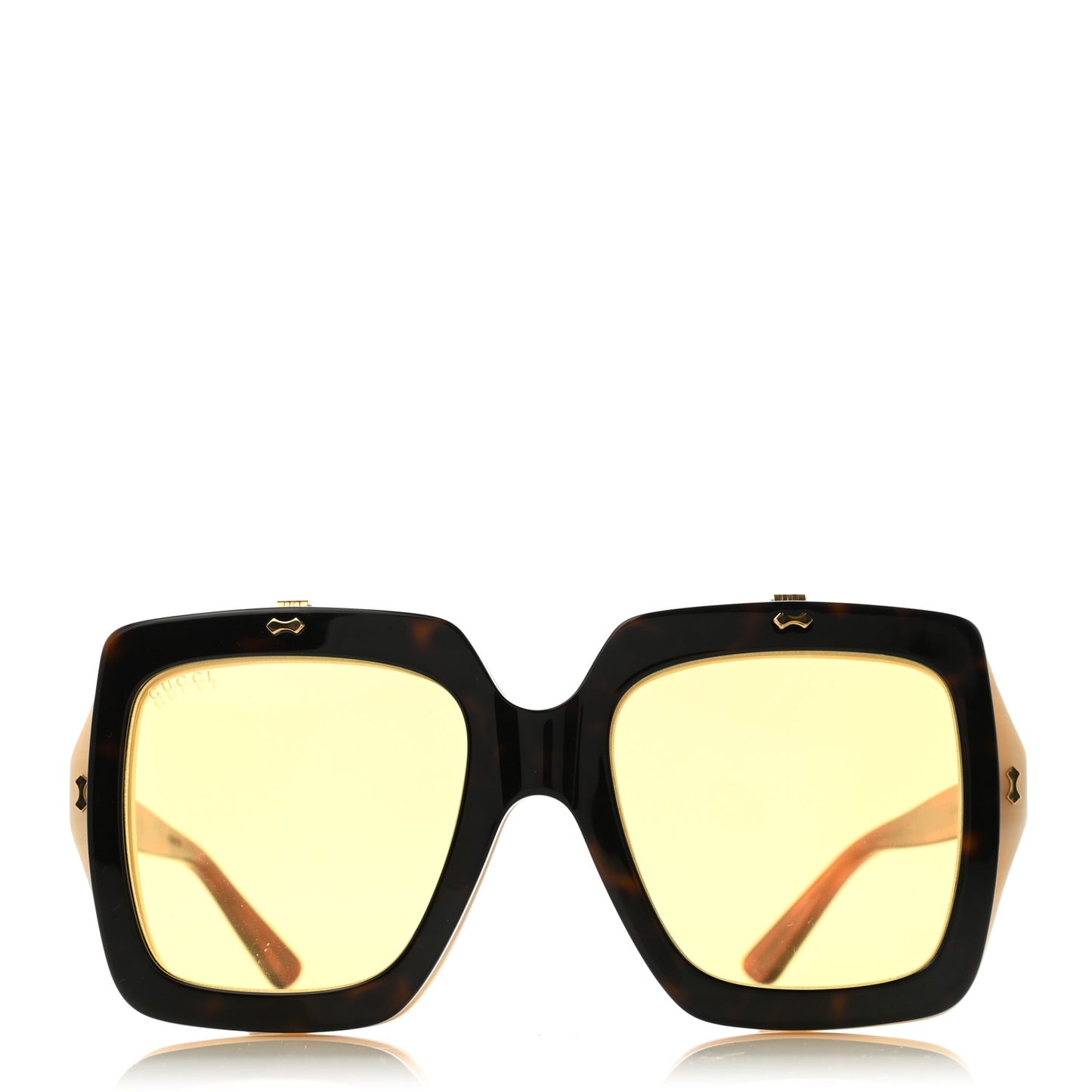 Acetate Oversized Flip Up Sunglasses GG0088S Tortoise