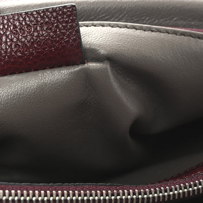 Gucci Grainy Calfskin Small Zumi Top Handle Bag Vintage Bordeaux 7 of 10