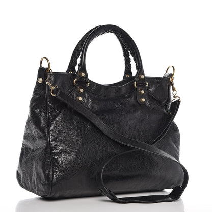 Balenciaga Agneau Giant 12 Gold Hardware Velo Black 4 of 8