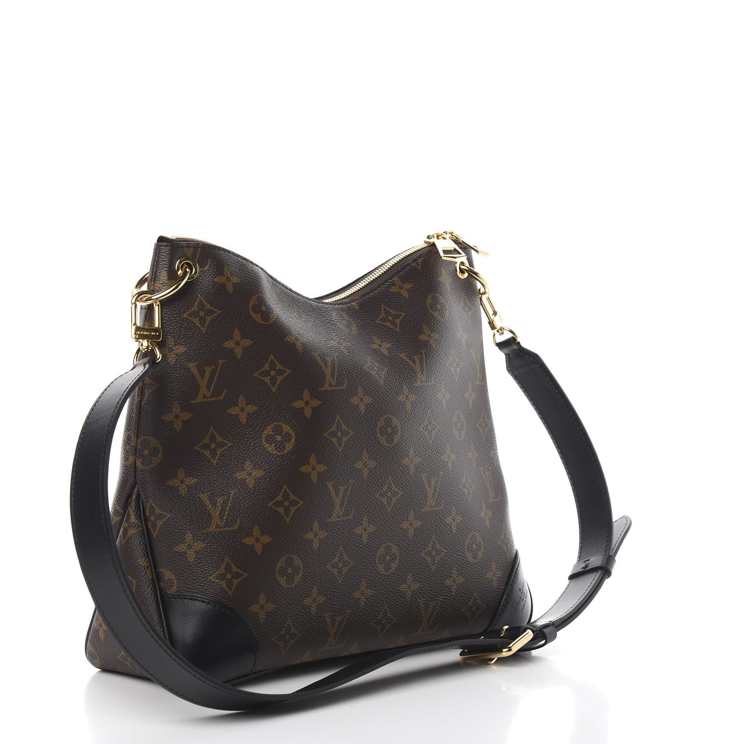 Louis Vuitton Monogram Odeon MM Black 3 of 11