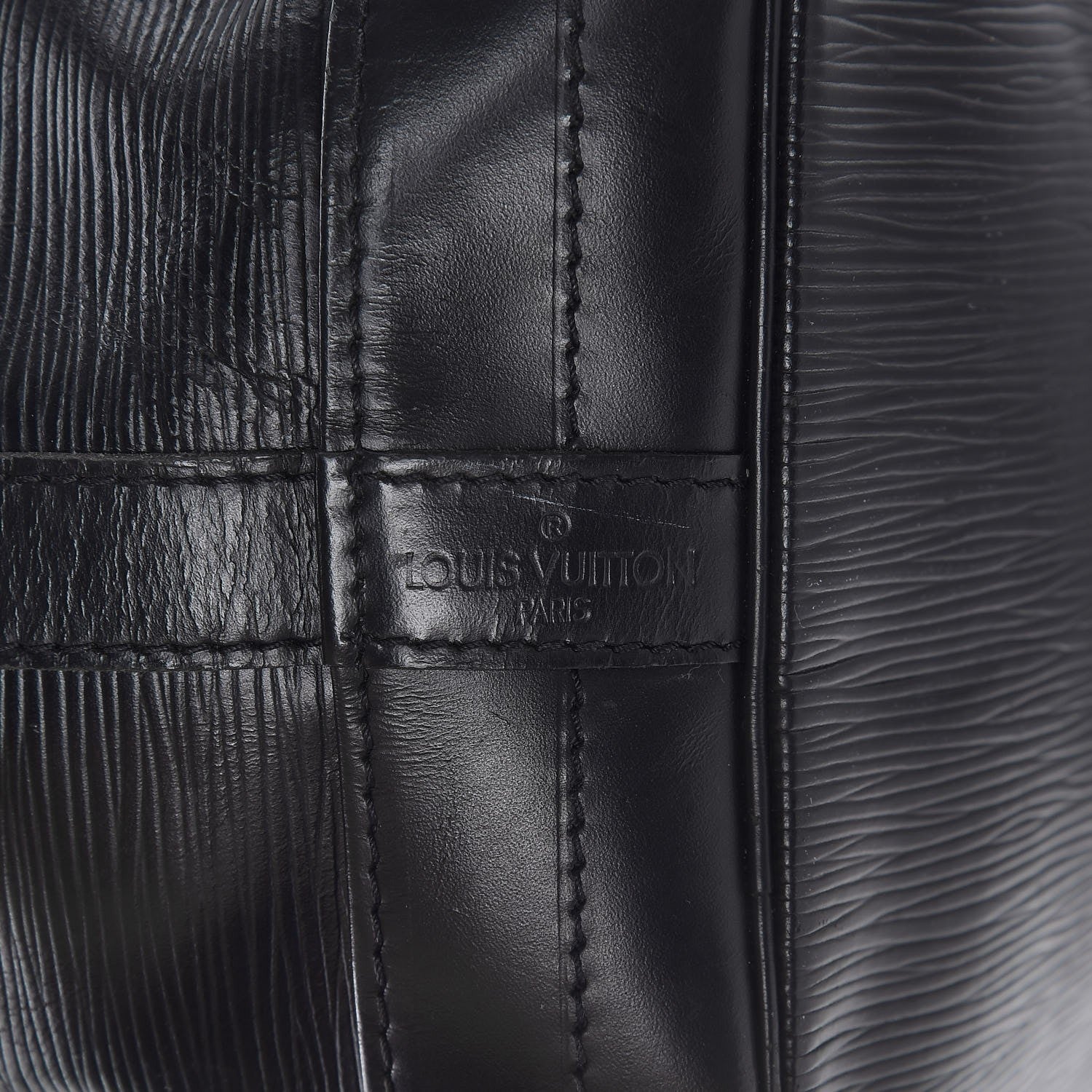 Louis Vuitton Epi Noe Black 6 of 13