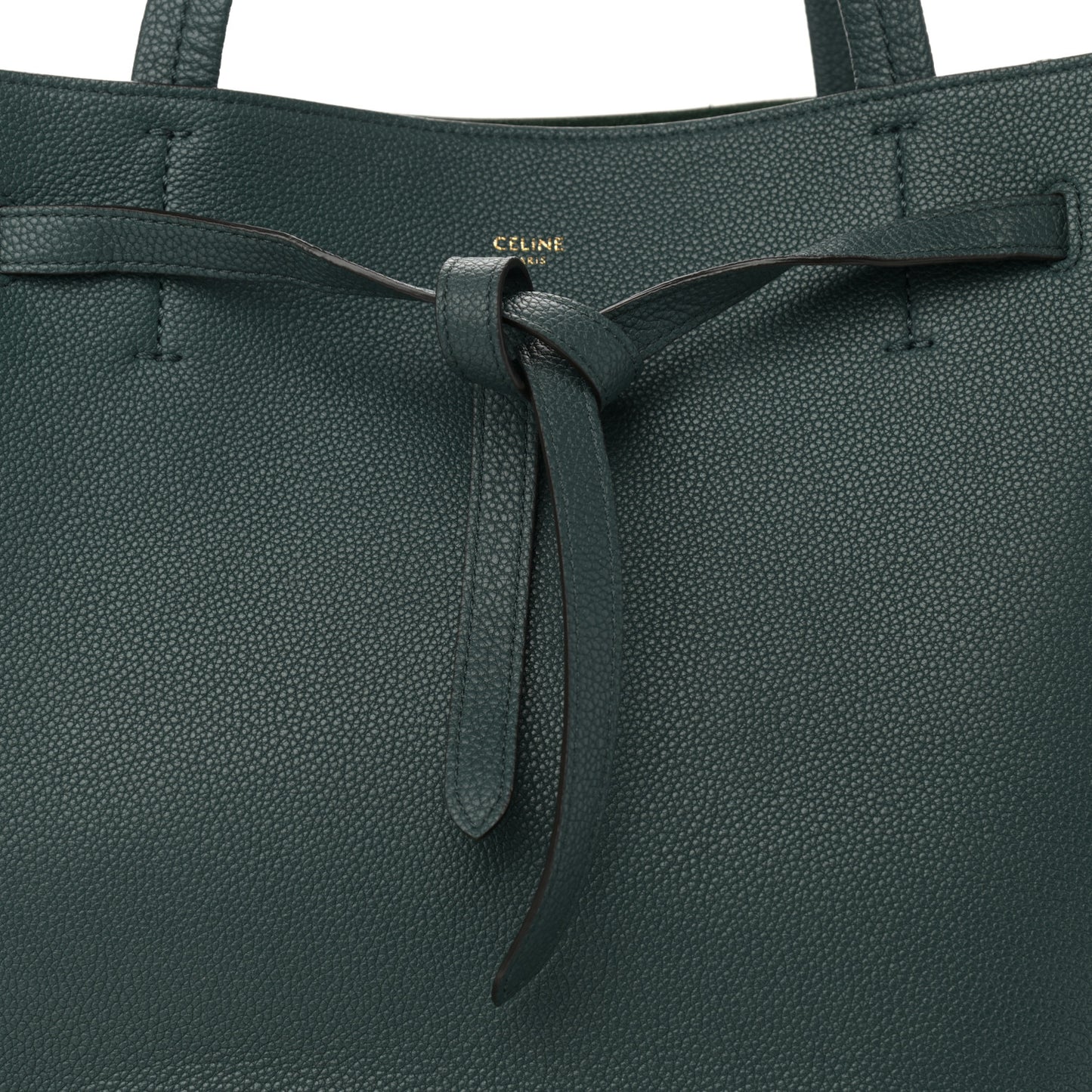 Soft Grained Calfskin Small Belt Cabas Phantom Amazone