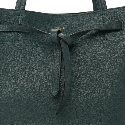 Celine Soft Grained Calfskin Small Belt Cabas Phantom Amazone 9 of 10