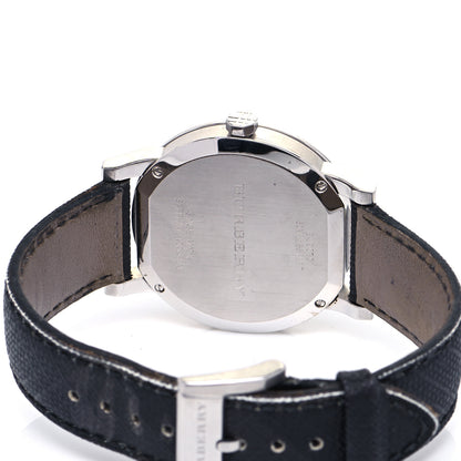 Burberry Stainless Steel Calfskin 38mm Quartz Watch Black BU9030 4 of 5
