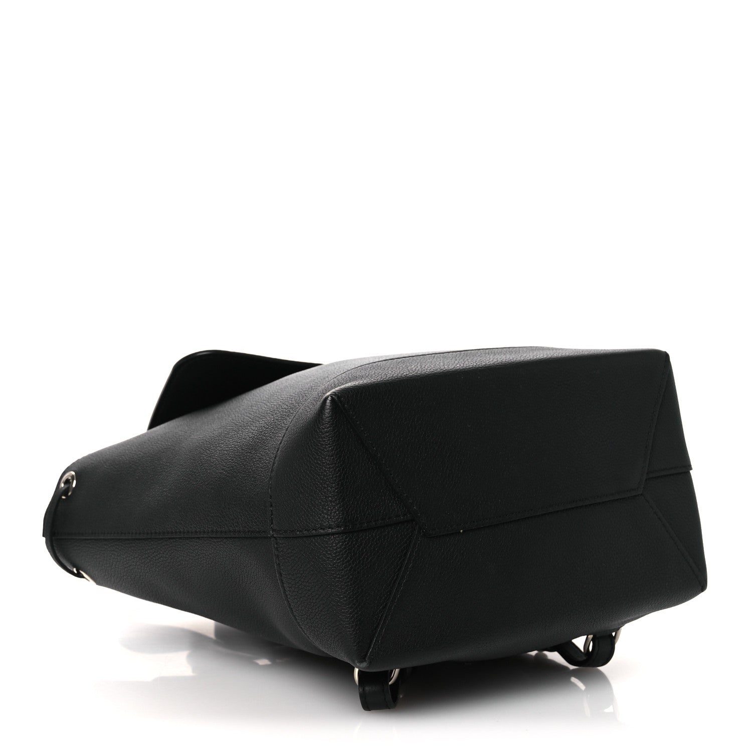 Louis Vuitton Calfskin Lockme Backpack Black 3 of 9