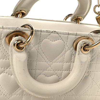 Christian Dior Lambskin Cannage Dioramour Micro Lady D-Joy Latte 13 of 16