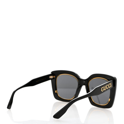 Gucci Acetate Oversize Sunglasses GG1151S Black 4 of 7