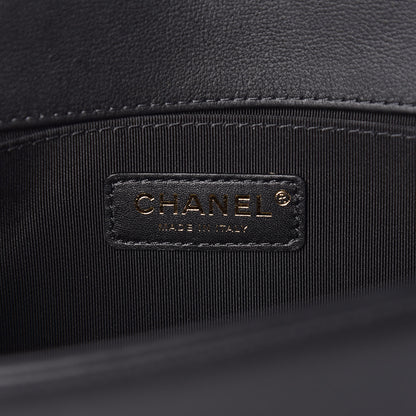 Chanel Calfskin Quilted Medium Boy Flap Black 6 of 12