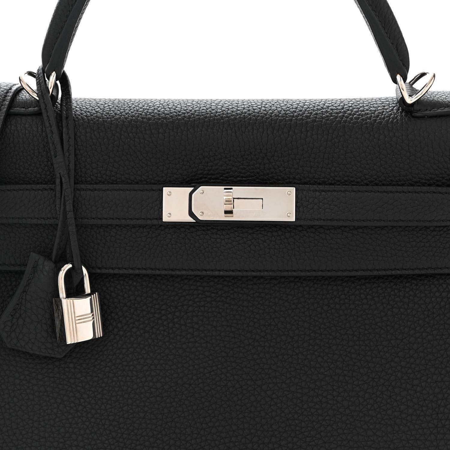 Hermes Togo Kelly Retourne 32 Black 8 of 11