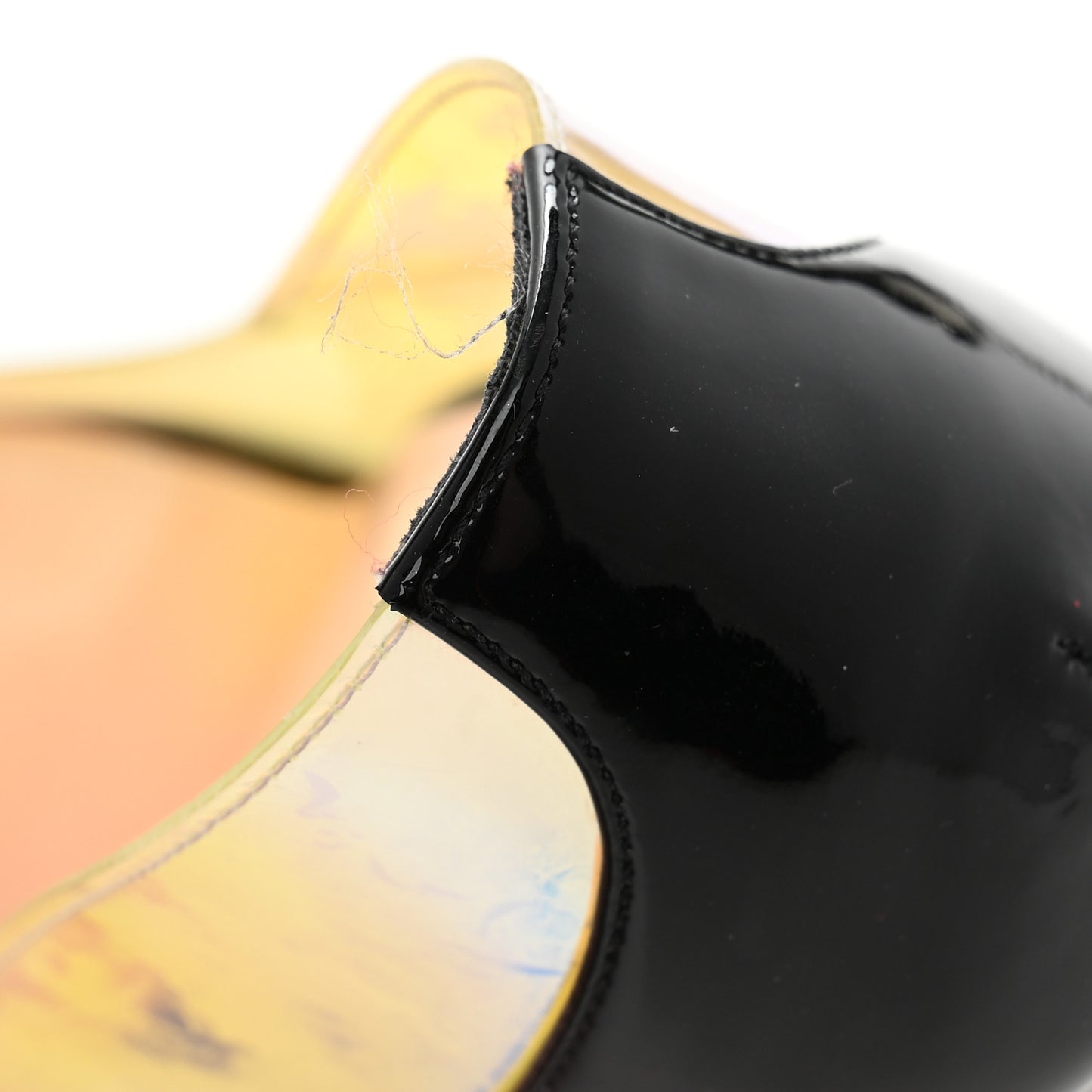 Disco PVC Hologram Debout 120 Pumps 36.5 Black Multicolor