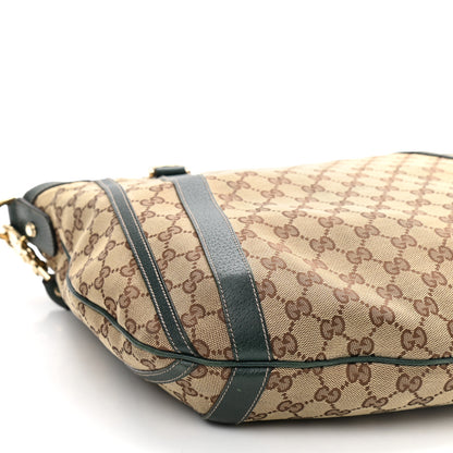 Gucci Monogram Medium Abbey Convertible Tote Green 9 of 11
