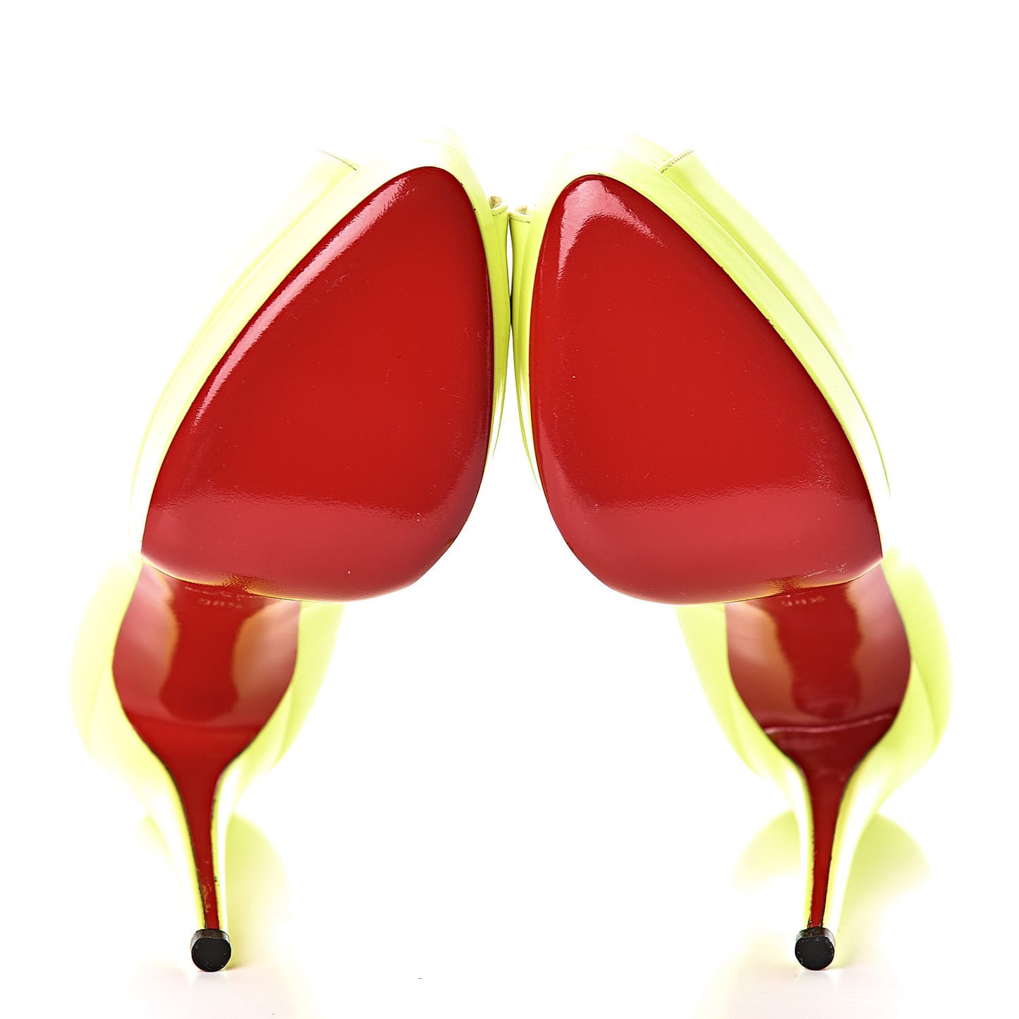 Calfskin Palais Royal 140 Pumps 38.5 Fluo